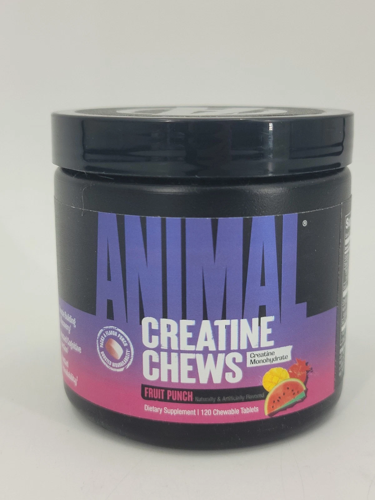Creatine Performance Chews, Fruit Punch, 120 Chewable Tablets