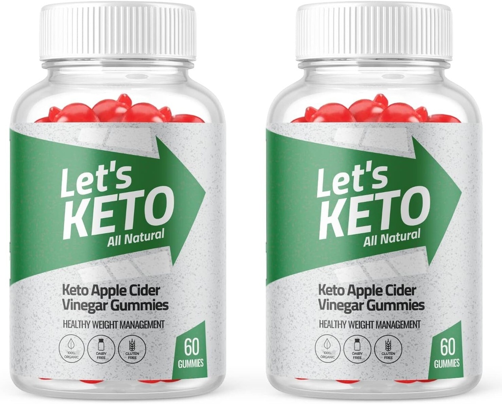 Let's Keto ACV Gummies - Let's Keto Gummys Weight Loss OFFICIAL - 2 Pack