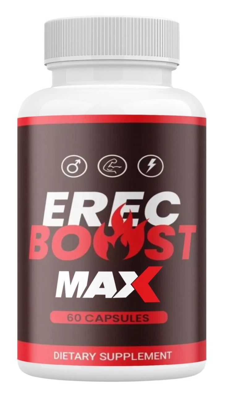 Erec Boost MAX Pills Erec Booster, Erec Boost High Drive (60 Capsules)