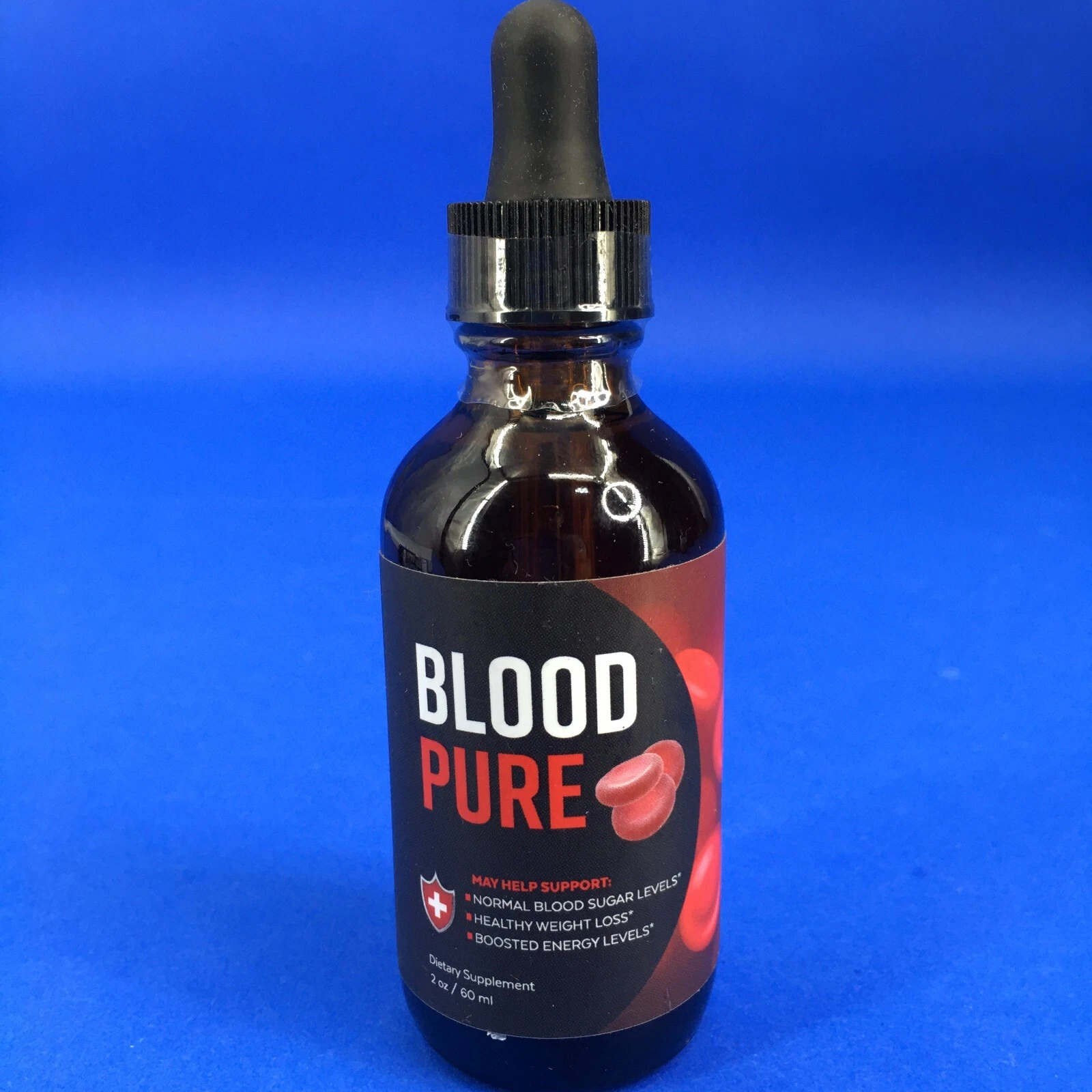 Blood Pure Normal Blood Sugar, Healthy Weight Loss & Boosted Energy Support 2 oz