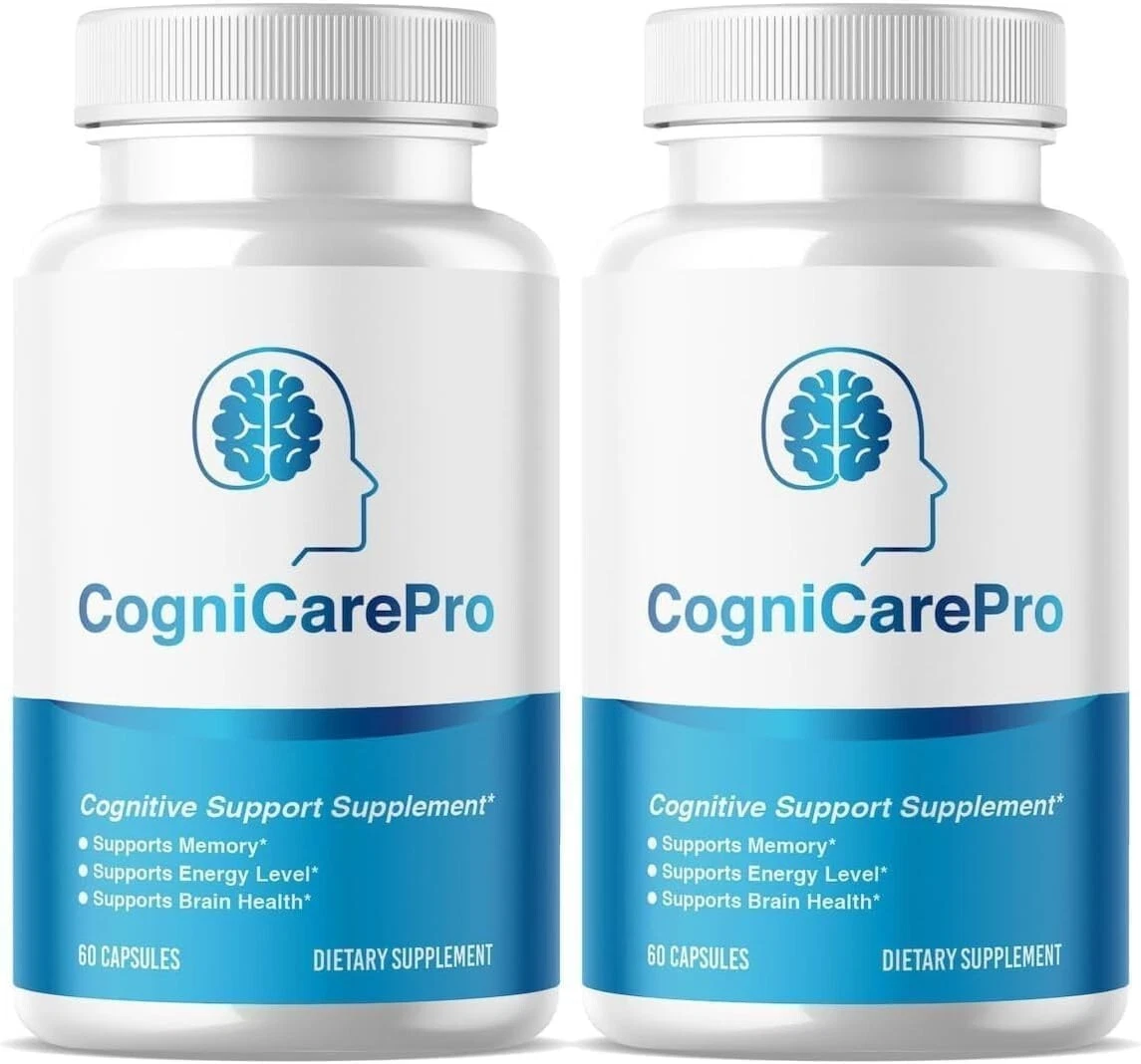 Cognicare Pro All Natural Gluten Free Dietary Supplement (120 Capsules) 2 Pack