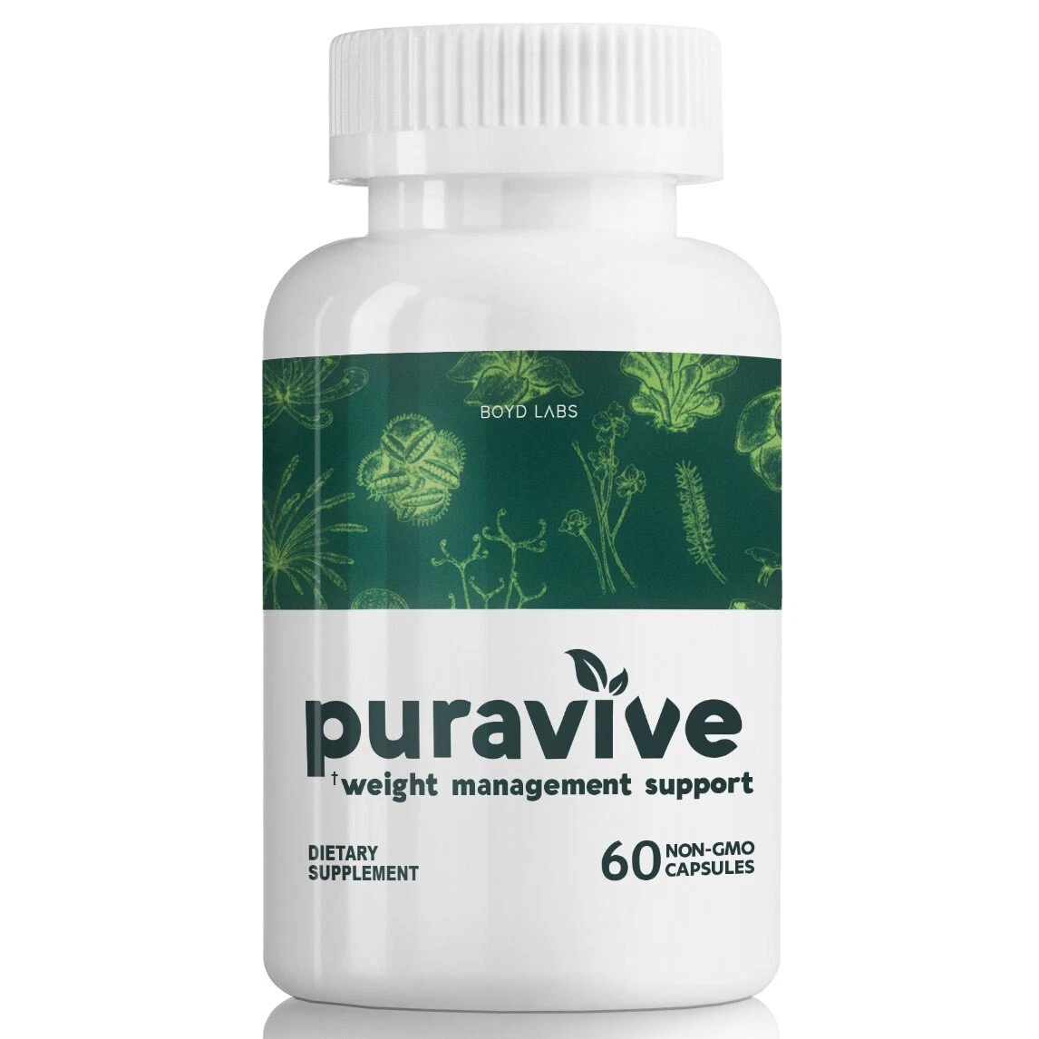 Puravive Weight Loss Supplement - Official Formula - 60 Capsules - Made in USA