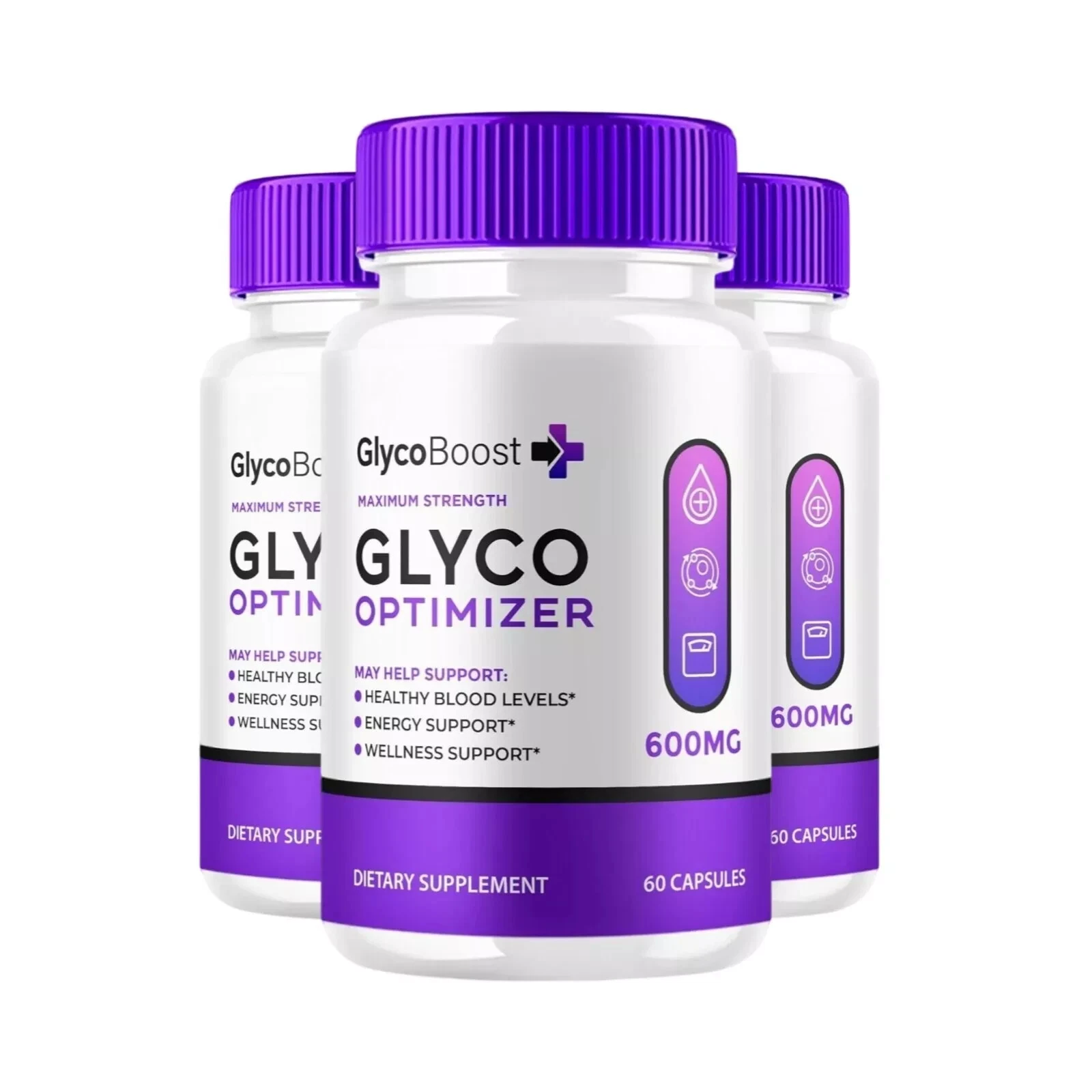 3-Pack Glycoboost Blood, Glycoboost Glyco Optimizer, Glyco Boost (180 Capsules)