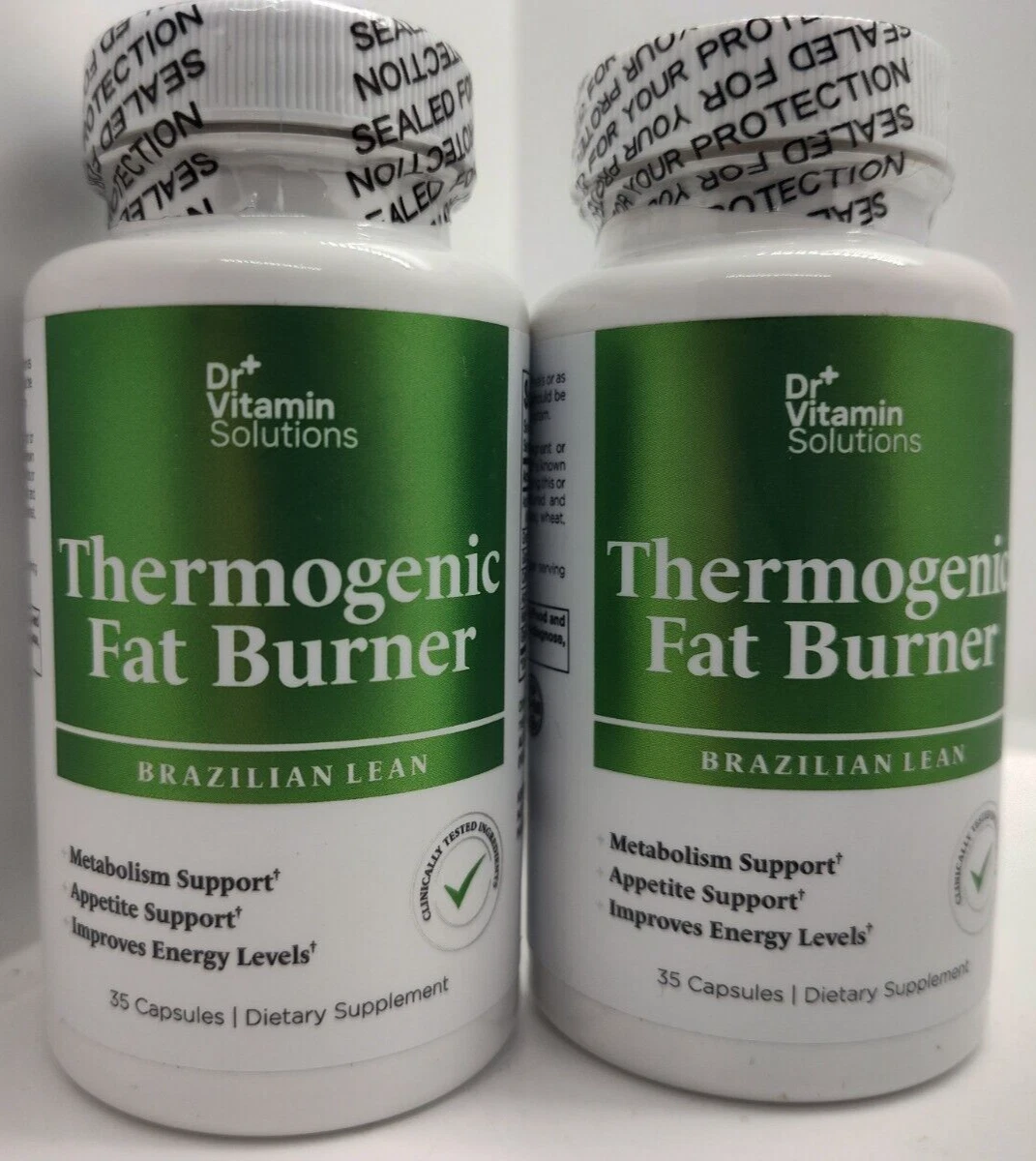 {2 Pack} Thermogenic Fat Burner Natural Appetite Control Metabolic Booster 10/26
