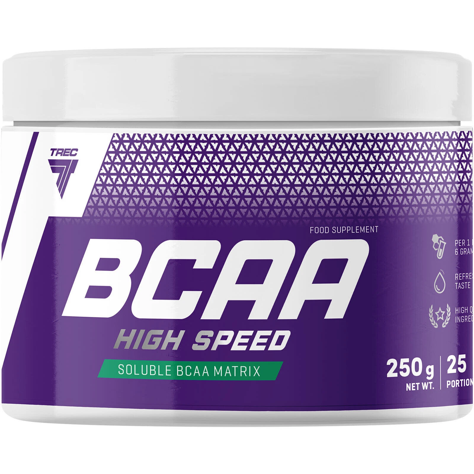 BCAA HIGH SPEED 250g - muscle recovery, performance , ratio of 2:1:1, fat loss