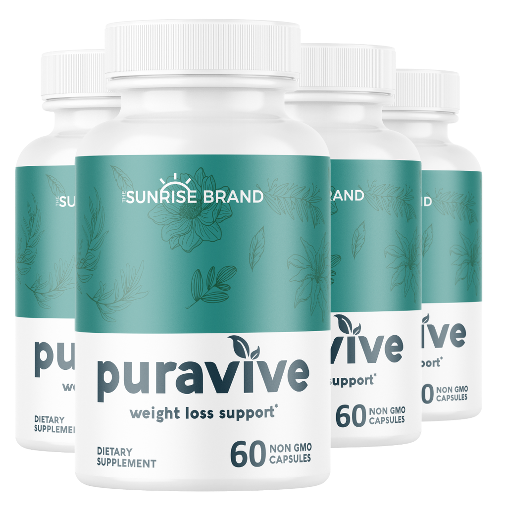 Puravive Weight Loss Support 4 Bottles 240 Capsules
