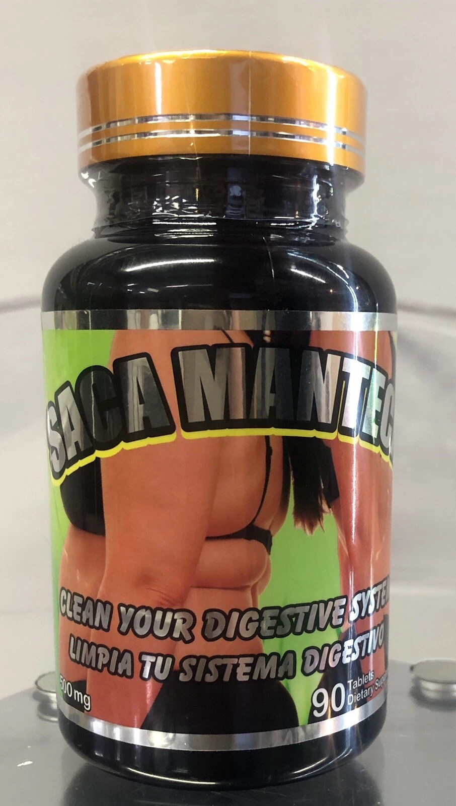 SACA MANTECA LIMPIA TU SISTEMA DIGESTIVO 90 TABLETS FREE SHIPPING!