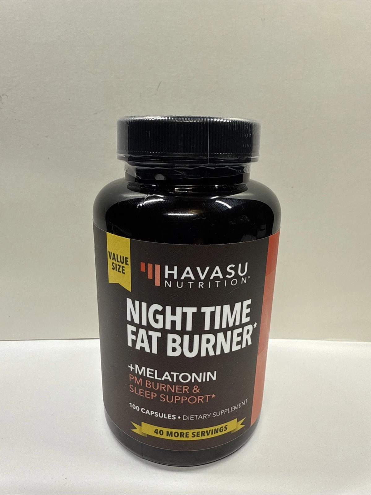 Night Time Fat Burner Metabolism Booster/Appetite Suppressant -100 ct (Exp 3/27)