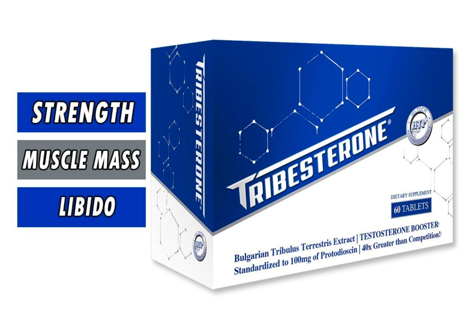 Hi-Tech Pharmaceuticals Tribesterone 60ct 100% AUTHENTIC!