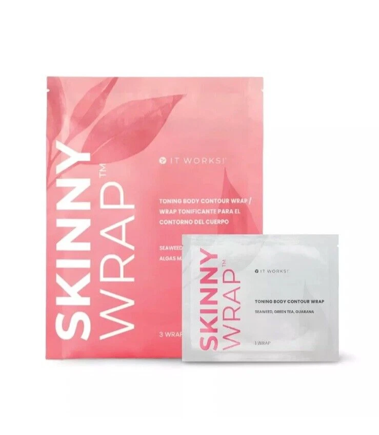 It Works! NEWEST Skinny Wrap Body Tightening &Toning &Firming Contouring 3 Wraps