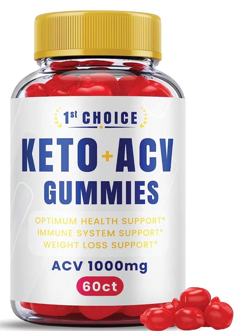 (1 BOTTLE) 1st Choice Keto Gummies: Weight Loss Supplement