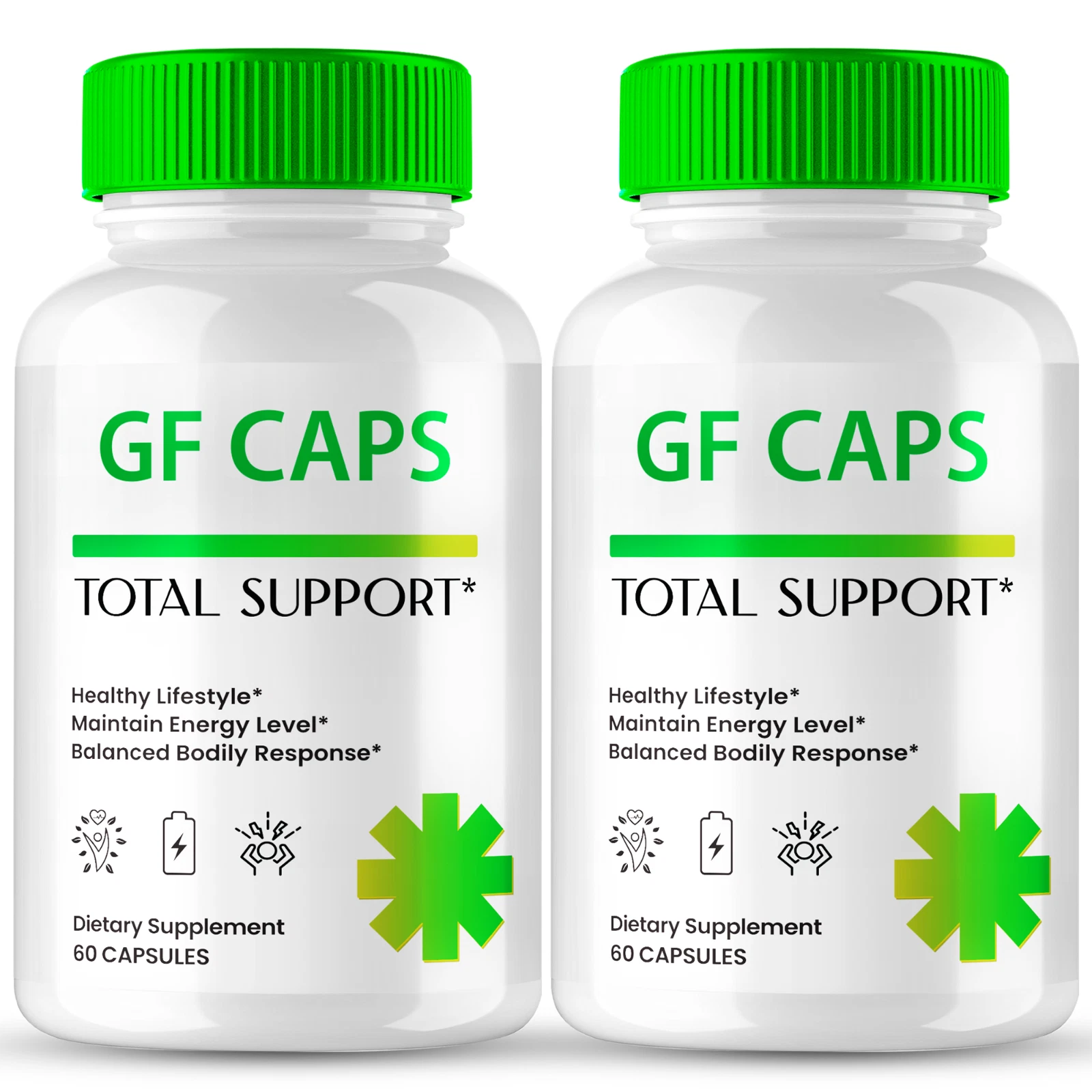 (2 Pack) GF Caps Blood Pills, Advanced Formula Support Healthy Blood Circulation