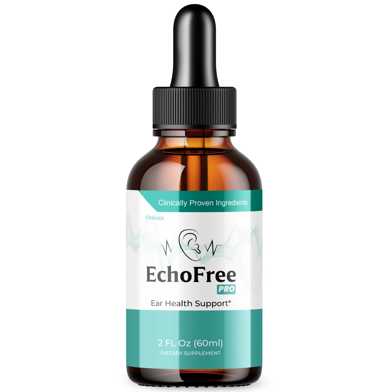 Echo Free Pro Drops Healthy Ear Support – Echo Free Pro Liquid Drops (2 oz)