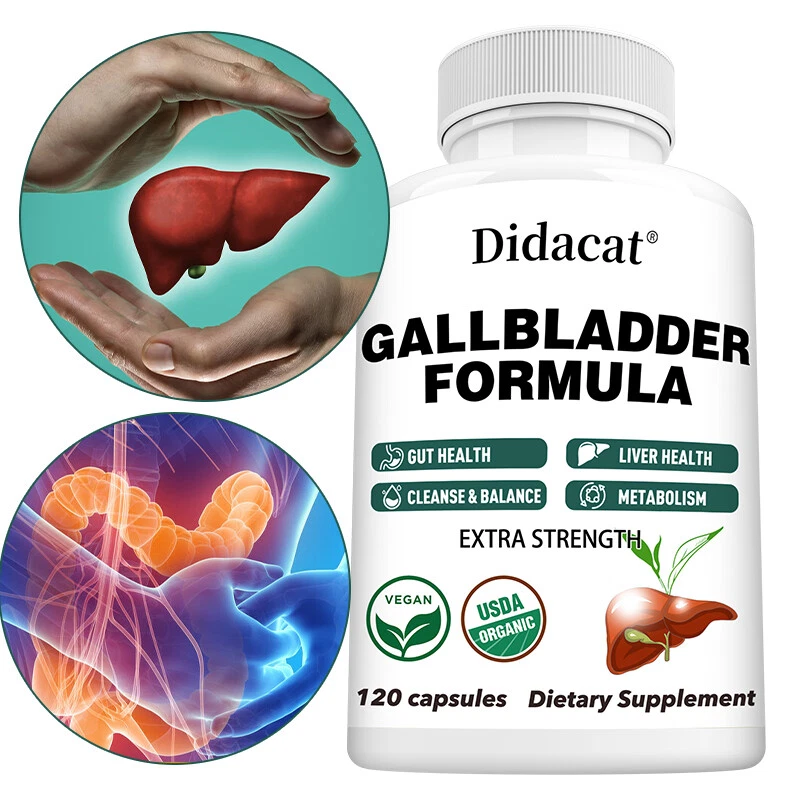 Gallbladder Formula Made w/Purified Bile Salts & Ox Bile Digestive Enzymes