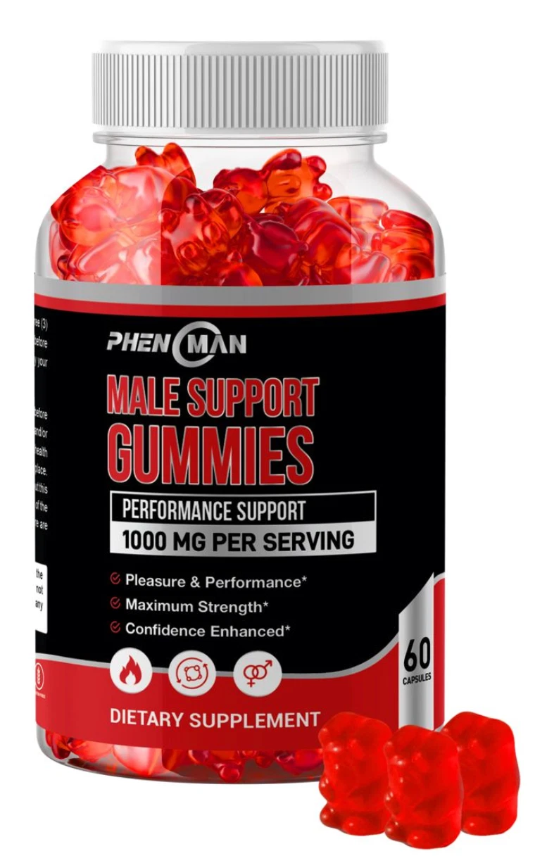(1 Pack) Phenoman Male Gummies - Phenoman Male Enhancement Support