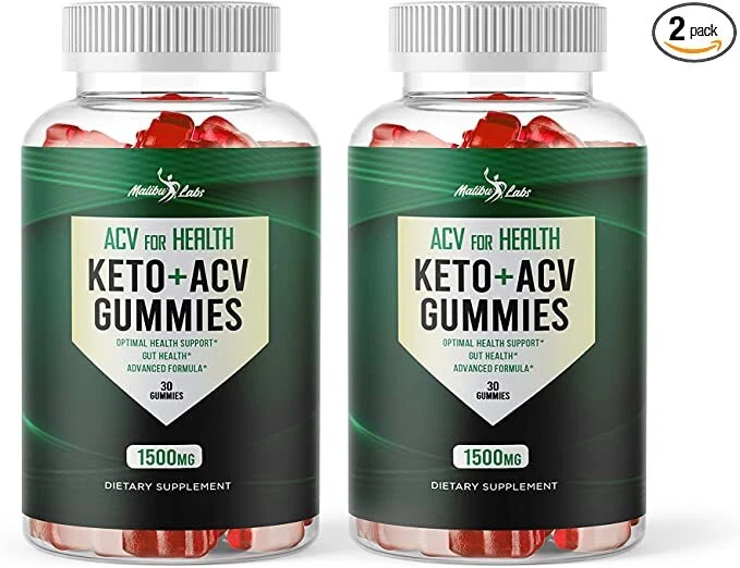 ACV for Health Keto ACV Gummies for Weight Loss - 1500mg (2 Pack)