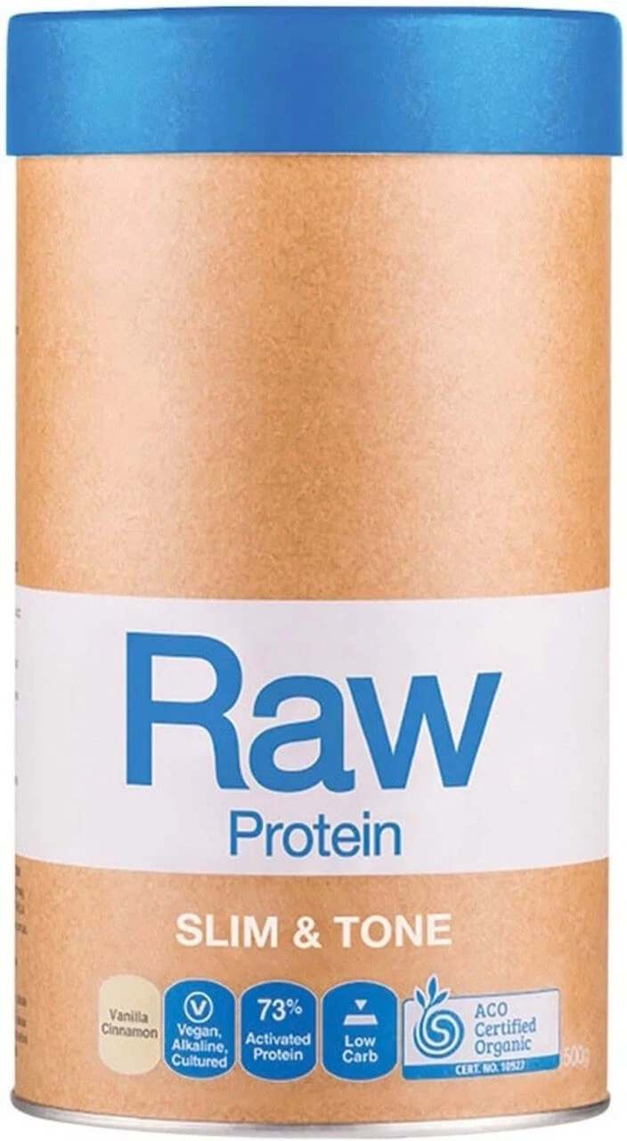 Amazonia Raw Slim & Tone Protein Vanilla & Cinnamon 500g