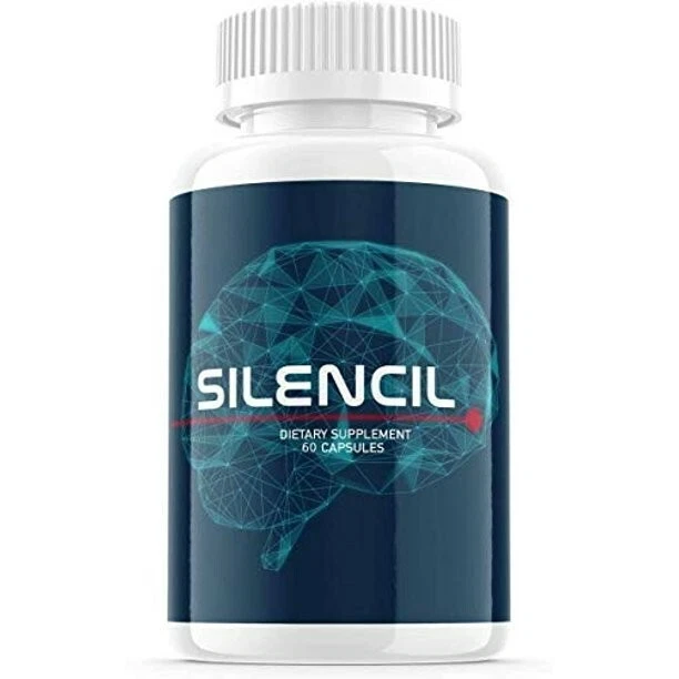 Silencil Premium Silencil Tinnitus Support Relief Supplement Capsules 60 Capsule