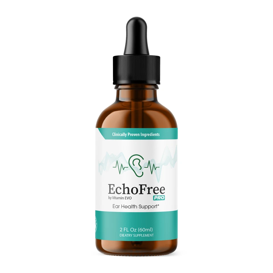 Echo Free Drops, EchoFree Ear Health Support Liquid (30 Servings)