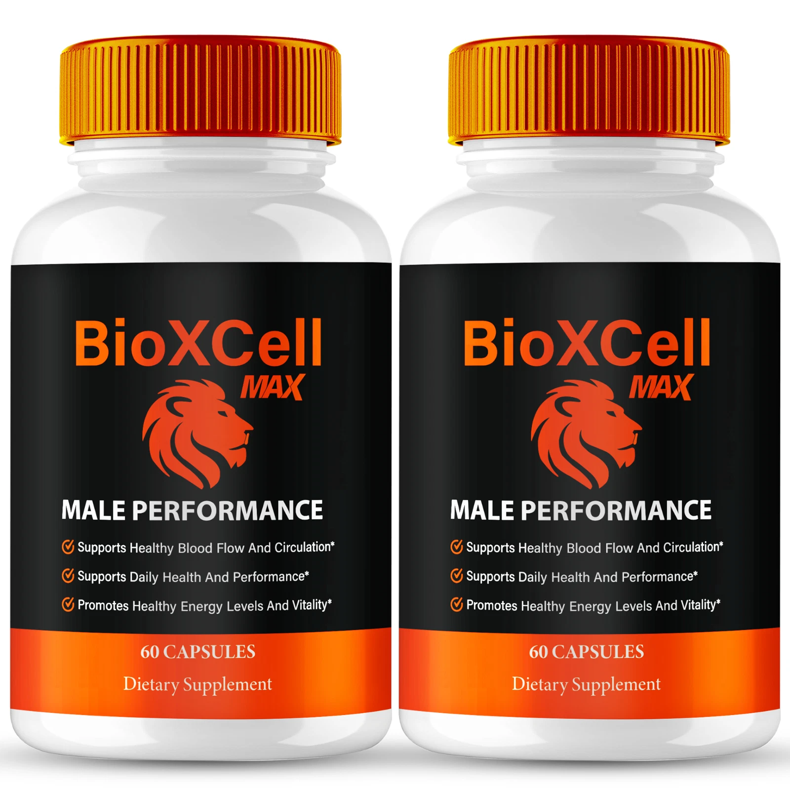 (2 Pack) BioXCell Male Health Supplement Support Blood Health & Vitality Pills