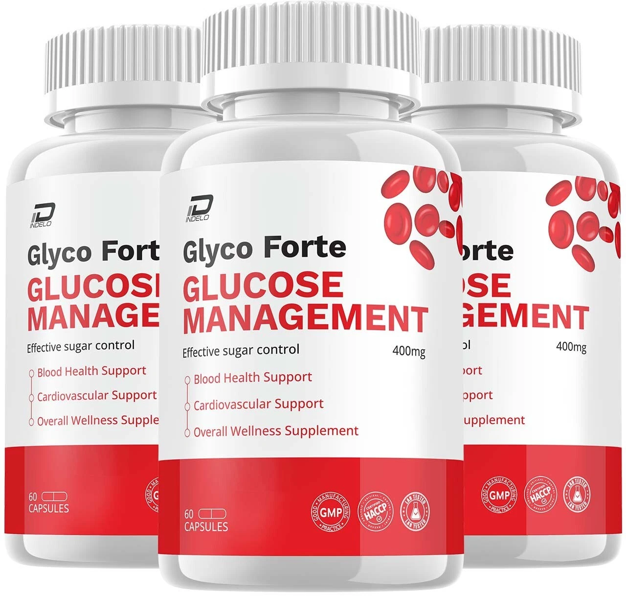 (3 Pack) Glyco Forte Capsules -Glyco Forte All Natural, Maintain Healthy Level