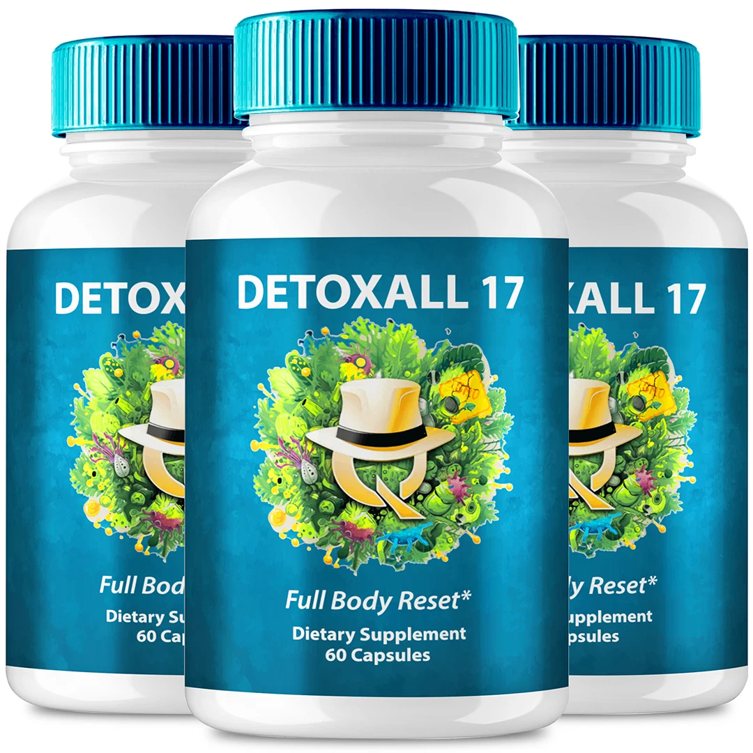 DetoxAll 17 Immune Support Capsule - Official Formula (3 Pack)