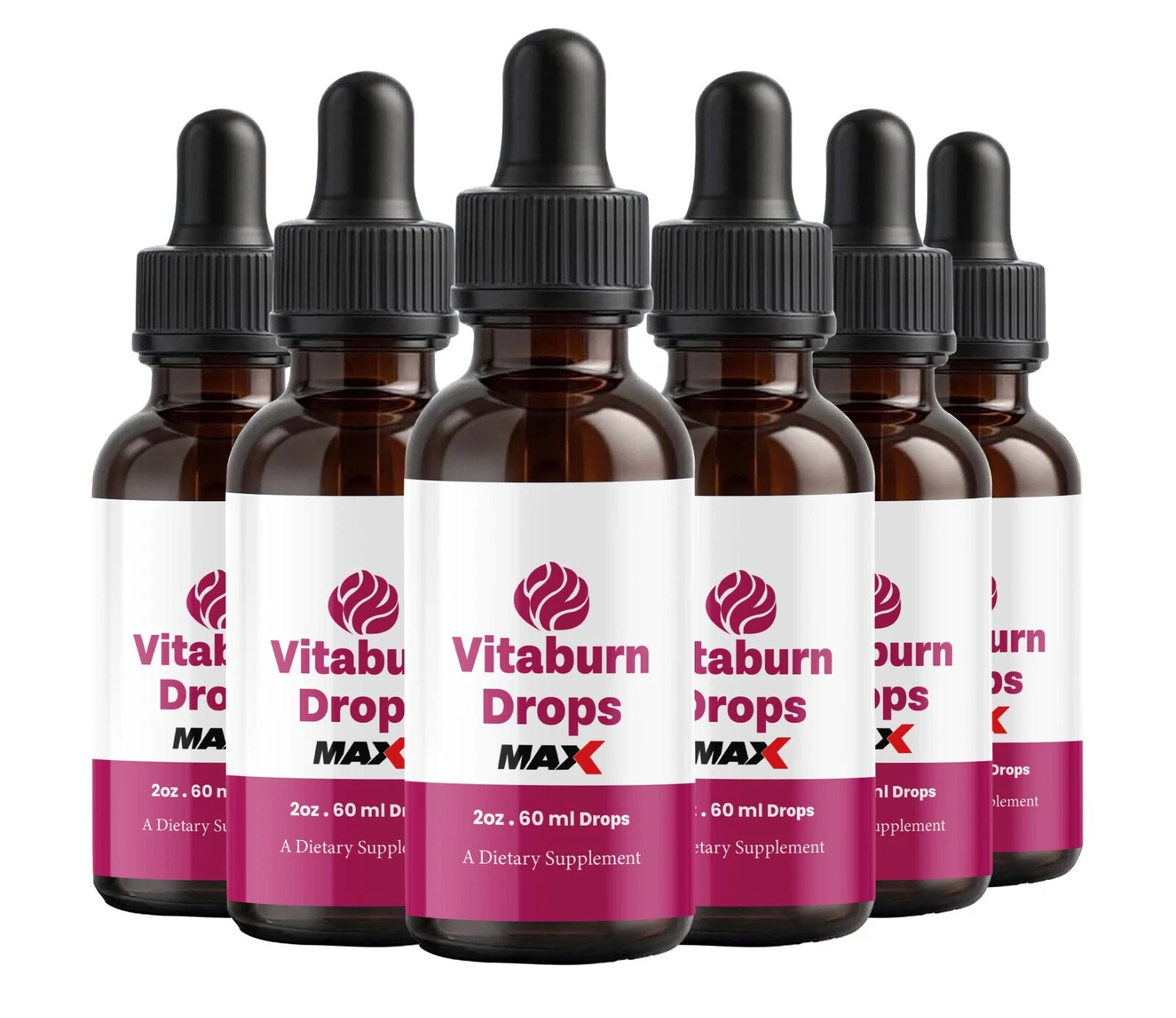 vitaburn drops - vital burn liquid drops - Vita Burn weight loss drops (6 Pack)