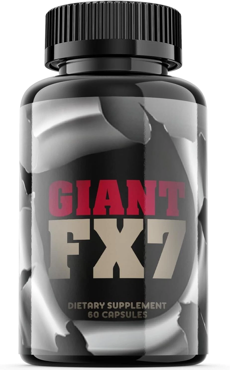 1 Pack - Giant FX7 - Vegan, Male Vitality Pills - 60 Capsules
