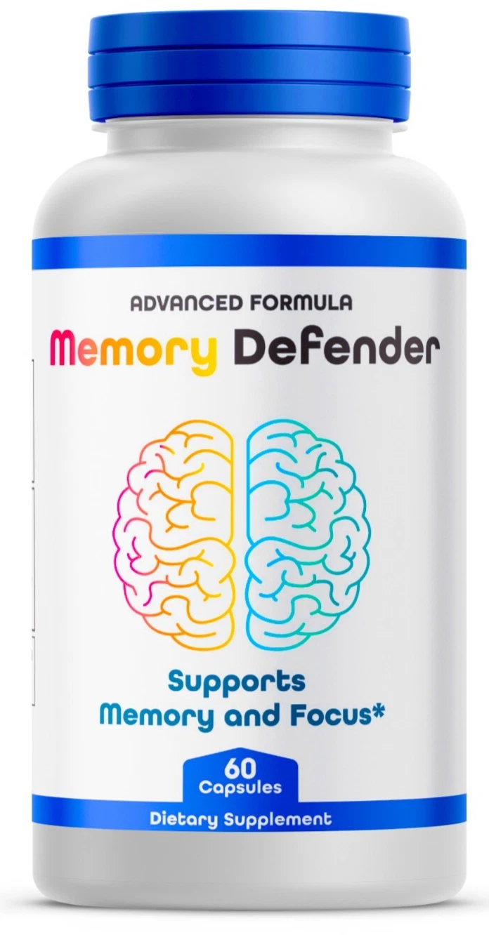 Memory Defender Advanced Brain & Cognitive Health Support 60 Capsules Genuine