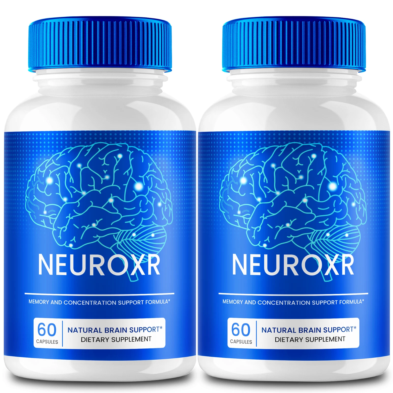 (2 Pack) NeuroXR Advanced Nootropic Pills to Support Memory and Focus