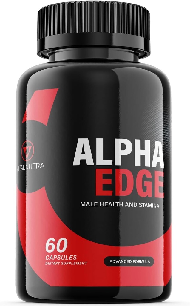 Alpha Edge Men Pills- Alpha Edge Male Vitality Support Supplement OFFICIAL-1Pack