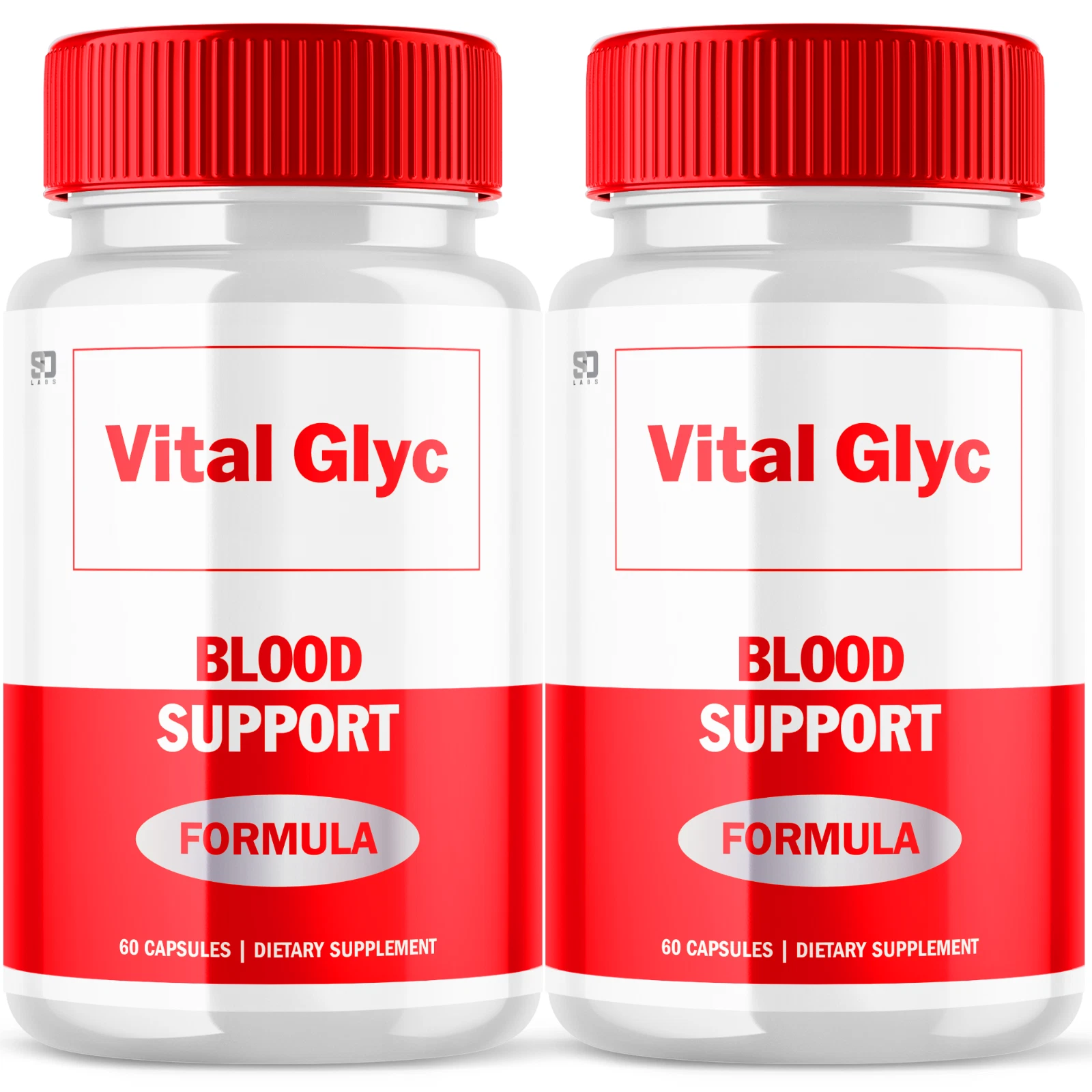 (2 Pack) Vital Glyc Pills - Blood Sugar Health Support Formula - 120 Capsules
