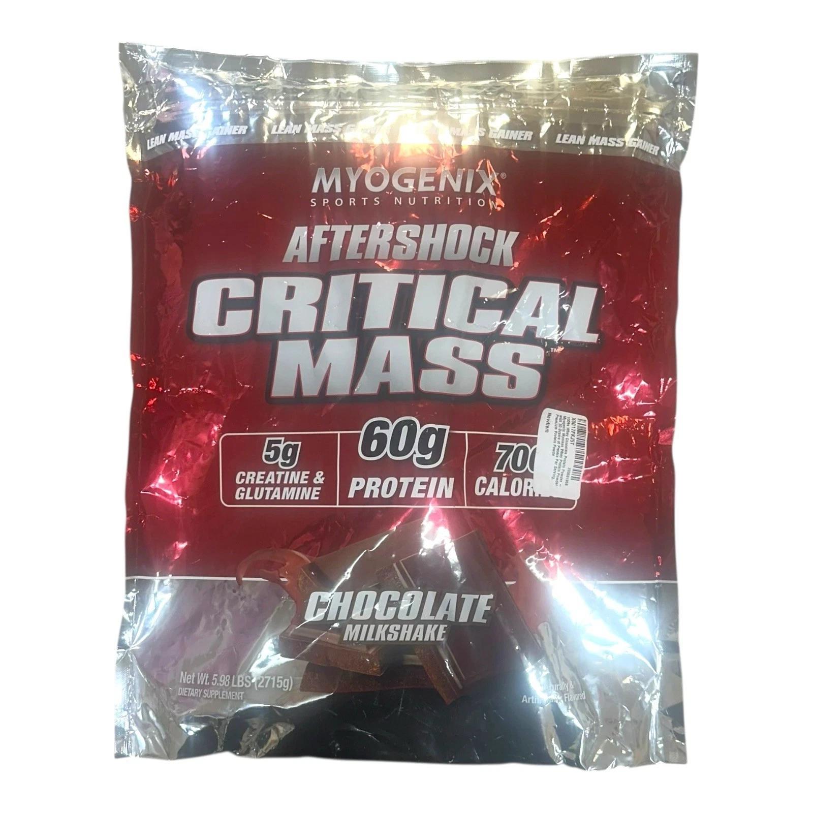 Myogenix AFTERSHOCK Critical Mass 60 g Protein - 5.98 lb