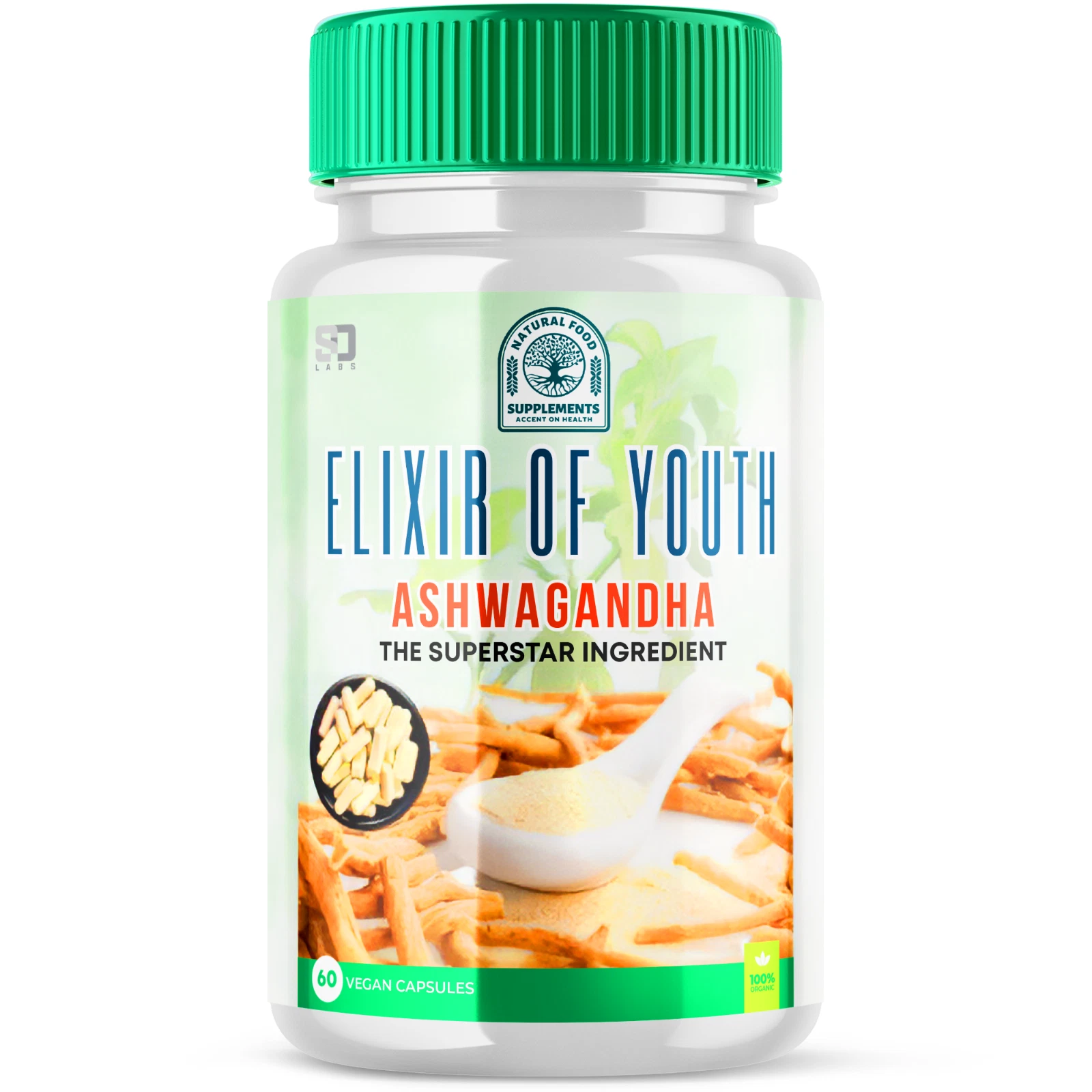 Elixir of Youth - Vitality and Radiance Support Formula 60 Capsules
