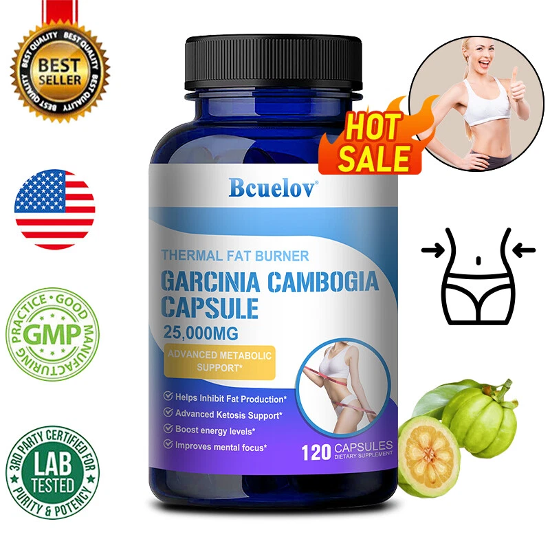 Garcinia Cambogia 20:1 Extract, Natural Weight Loss, Energy, Fat Burner