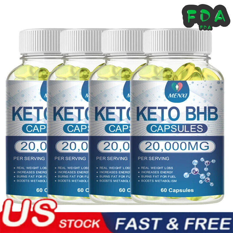 Keto Diet Pills 20,000mg Fat Burner, ACV Weight Loss Slimming,Carb Locker Caps