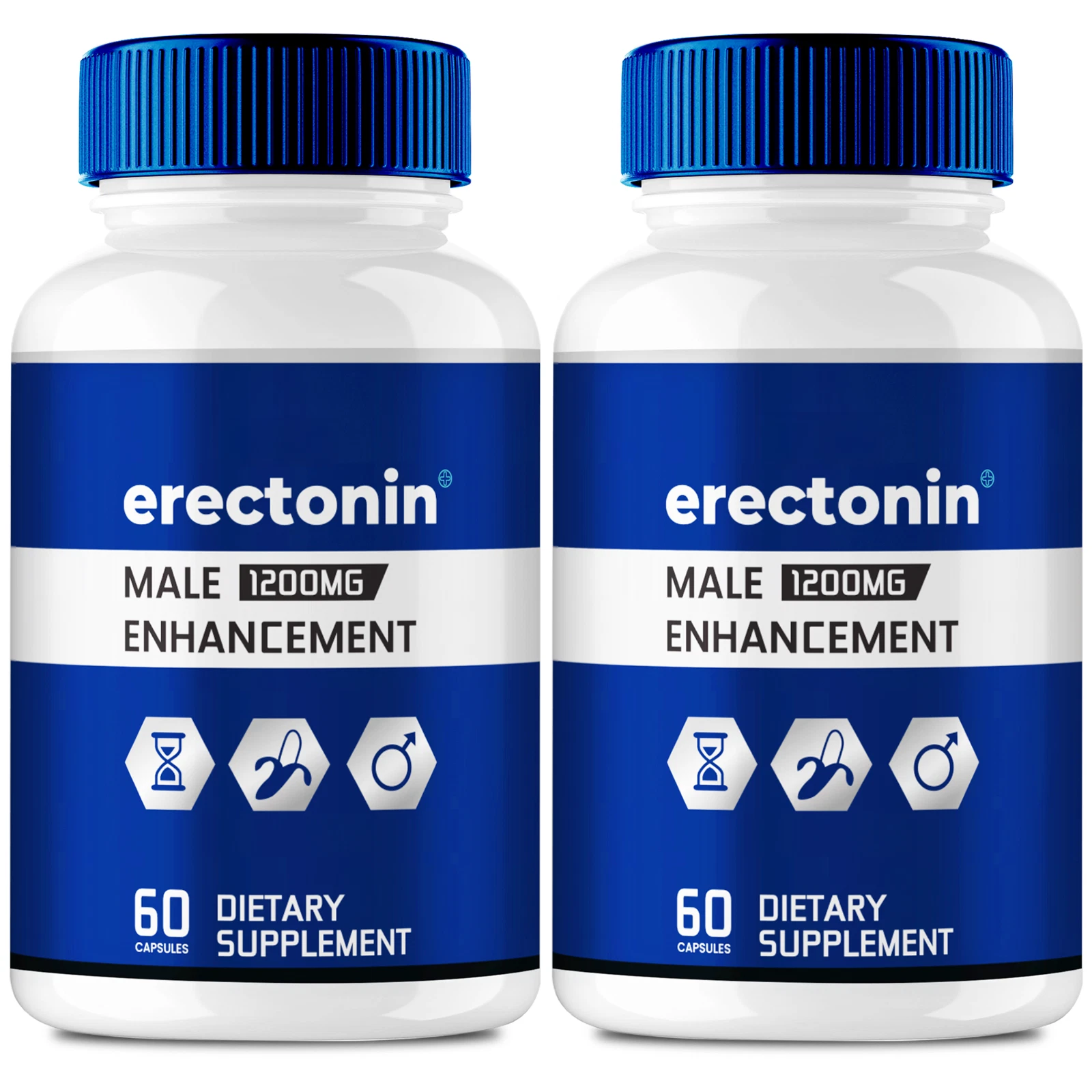 (2 Pack) Erectonin Capsules HGW Men Supplement Extra Strength (120 Capsules)
