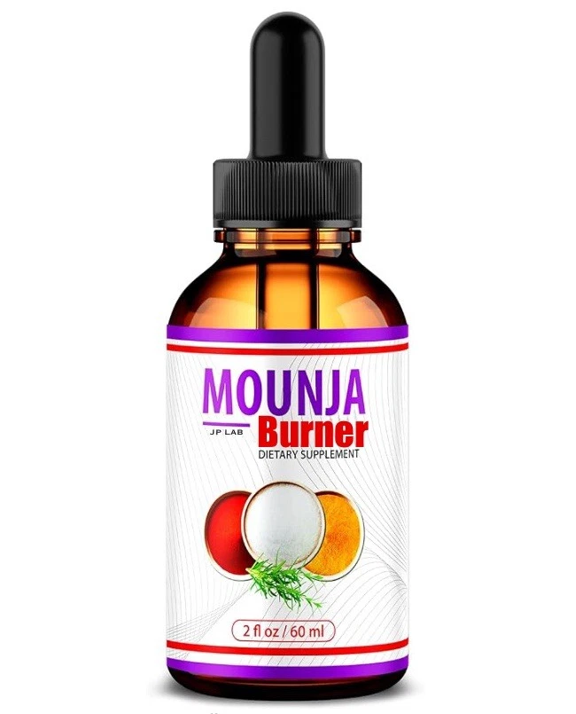 MounjaBurner Burn Drops - Mounja Burn - Natural Formula - Weight Loss - 1 Bottle