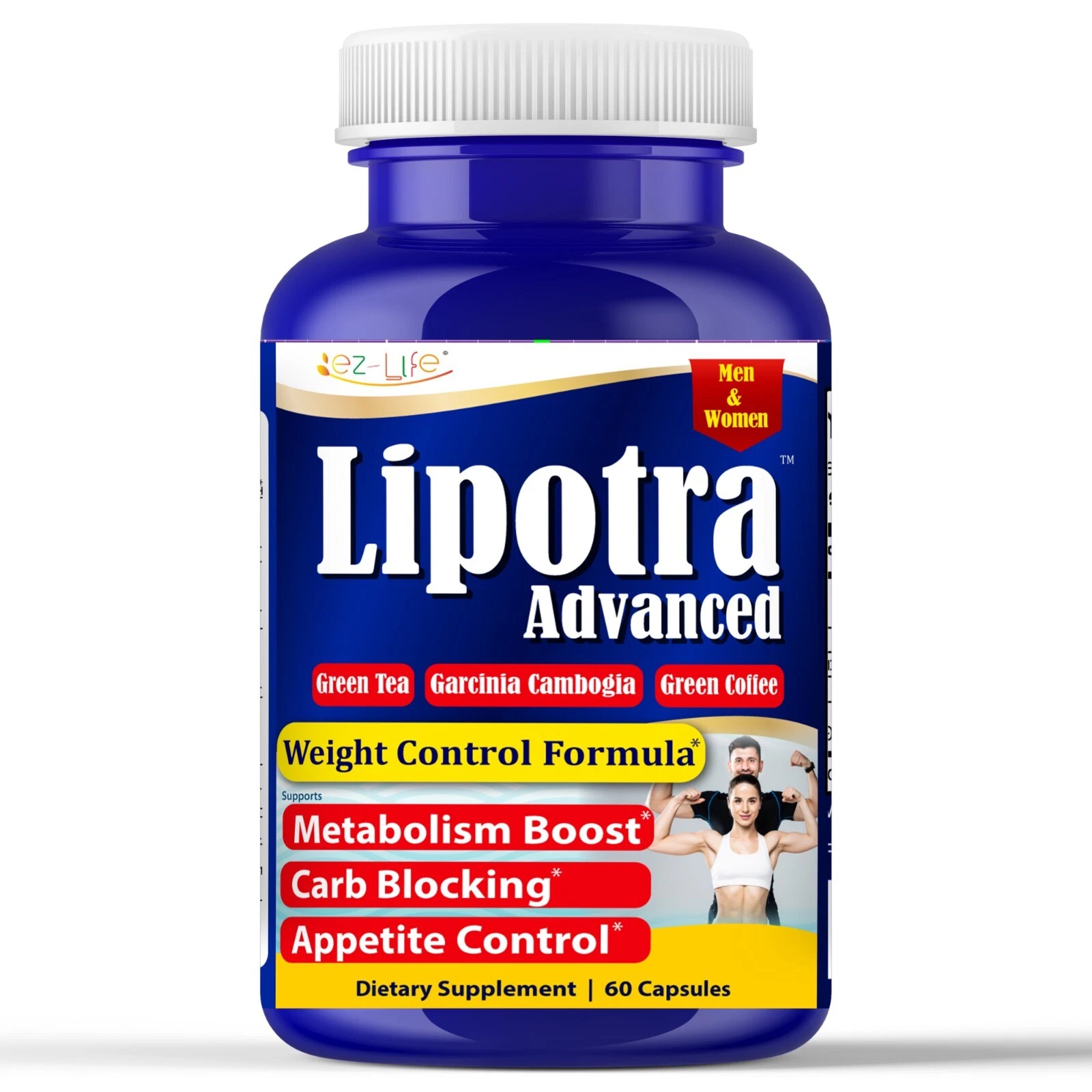 Lipotra Weight Loss Fat Burn Pills - Weight Loss Supplement 60 Diet Pills