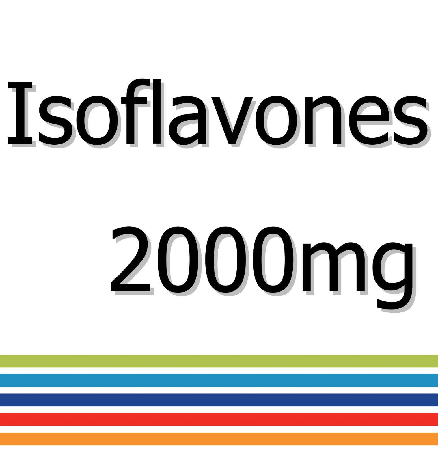 Isoflavones 2000mg x 90 Tablets - Weight Management