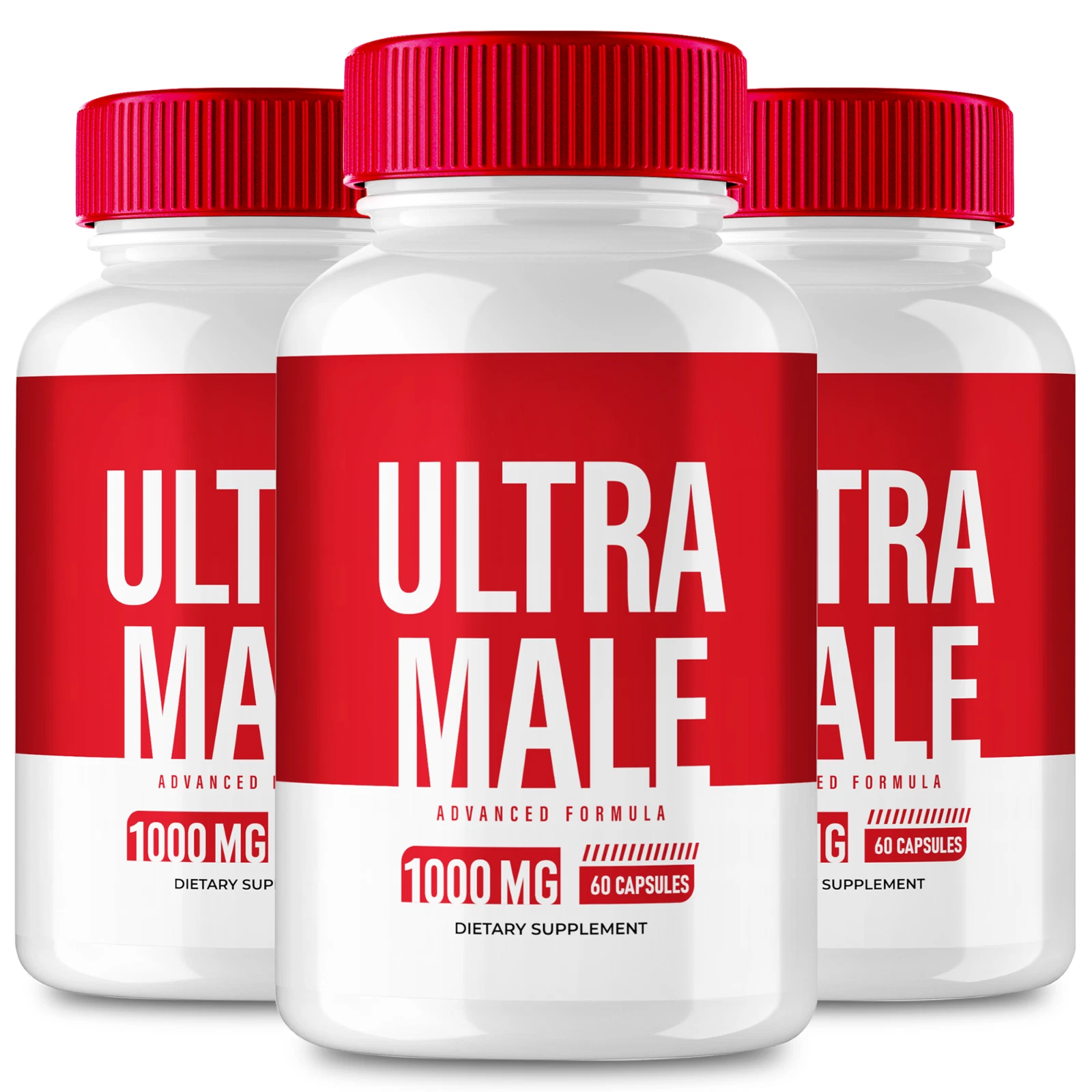 (3 Pack) Ultra Male Advanced Male Health Pills to Boost Vitality and Performance