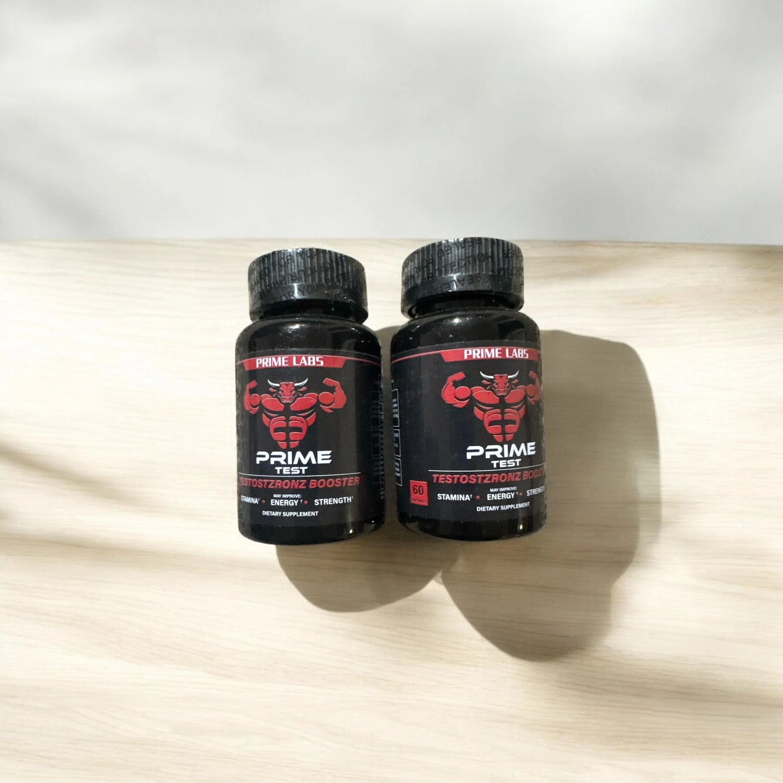 Prime Labs - Men's Test Booster - Natural Stamina Endurance and Strength Booster