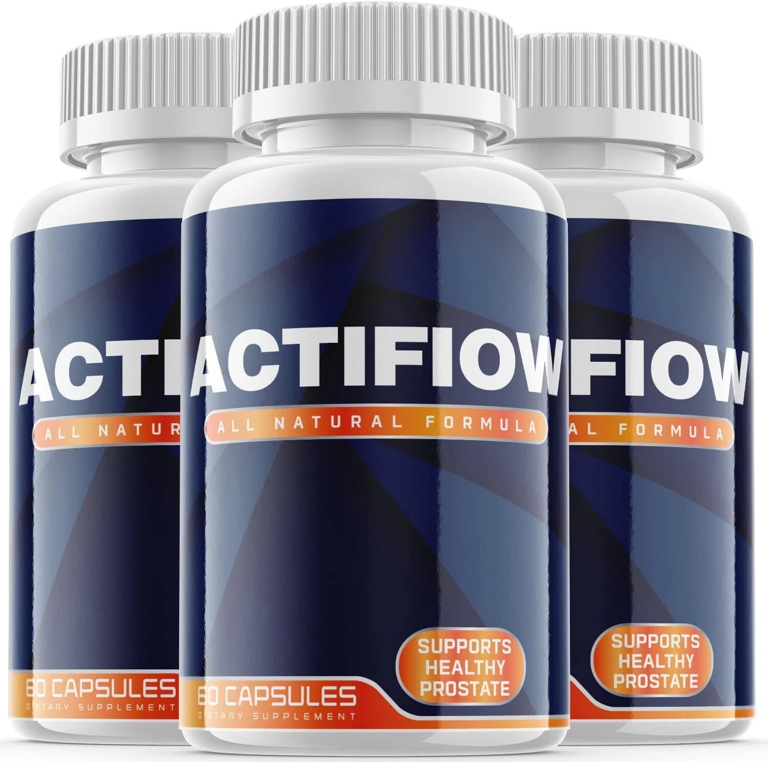 3 Pack - Actiflow Supplement Pills - Supports Healthy Prostate - 180 Capsules