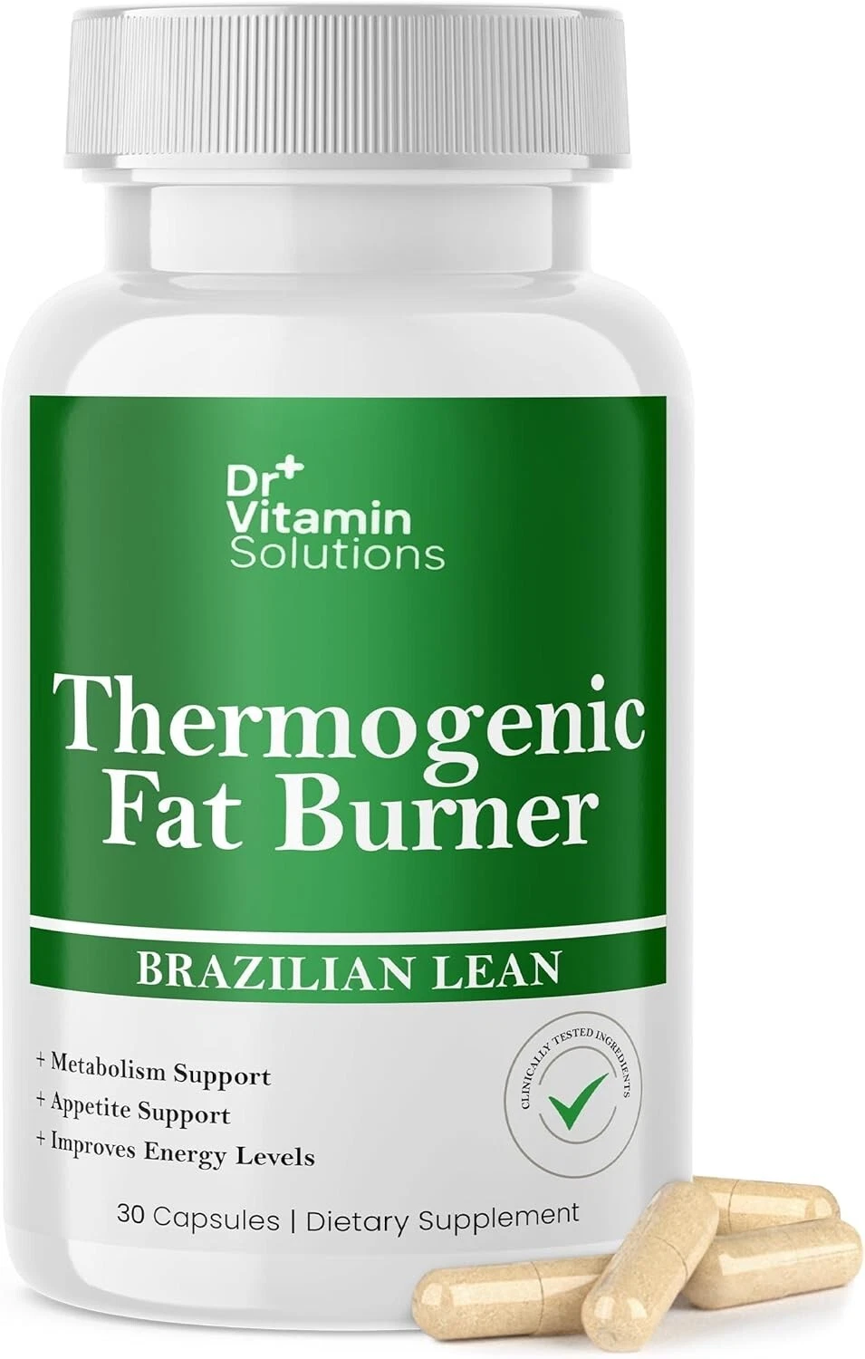 Dr Vitamin Thermogenic Fat Burner Bloating +Appetite Relief Lean Weight Loss
