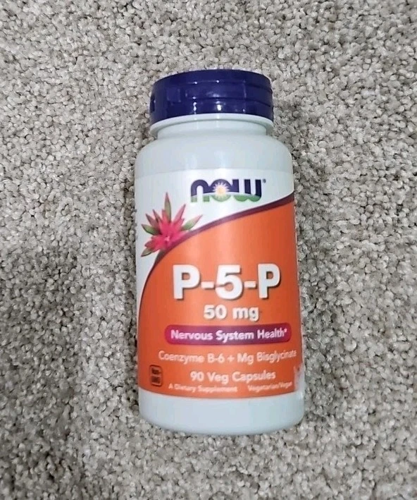 P-5-P 50 mg 90 Veg Caps By Now Foods - Sealed New