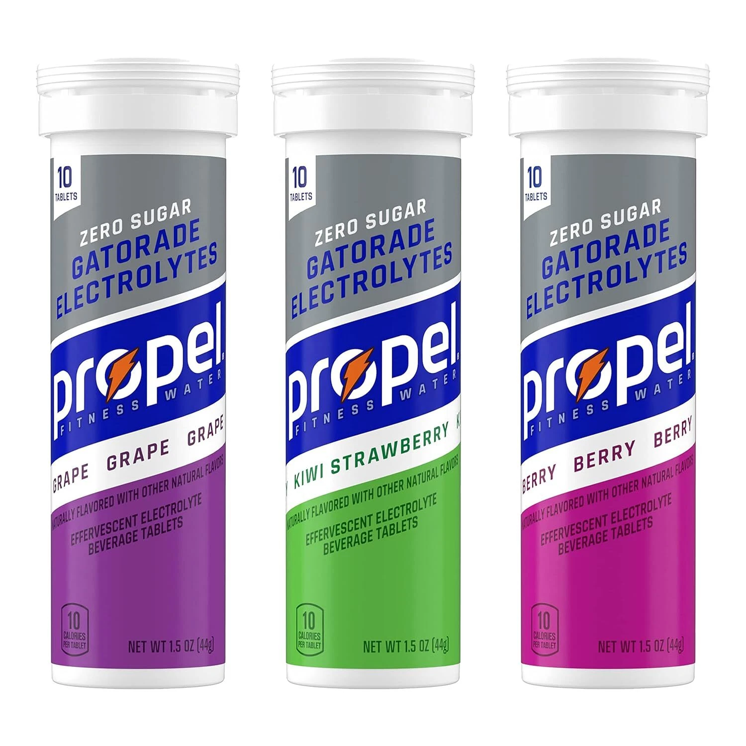 (40 Tablets) Propel Fruit Variety Electrolytes & Vitamins Sports Water, No Sugar