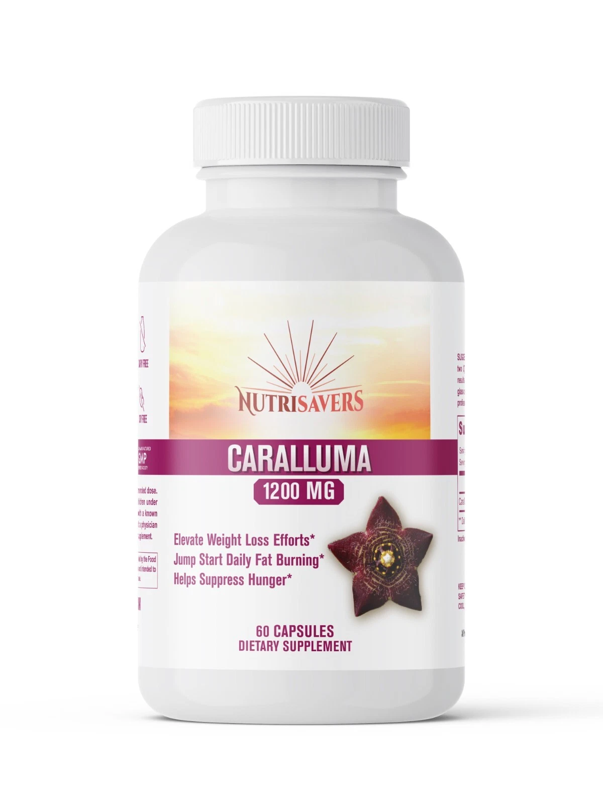 Caralluma Heart Friendly Supplement Help Boost Weight Loss Efforts - 60 Softgels