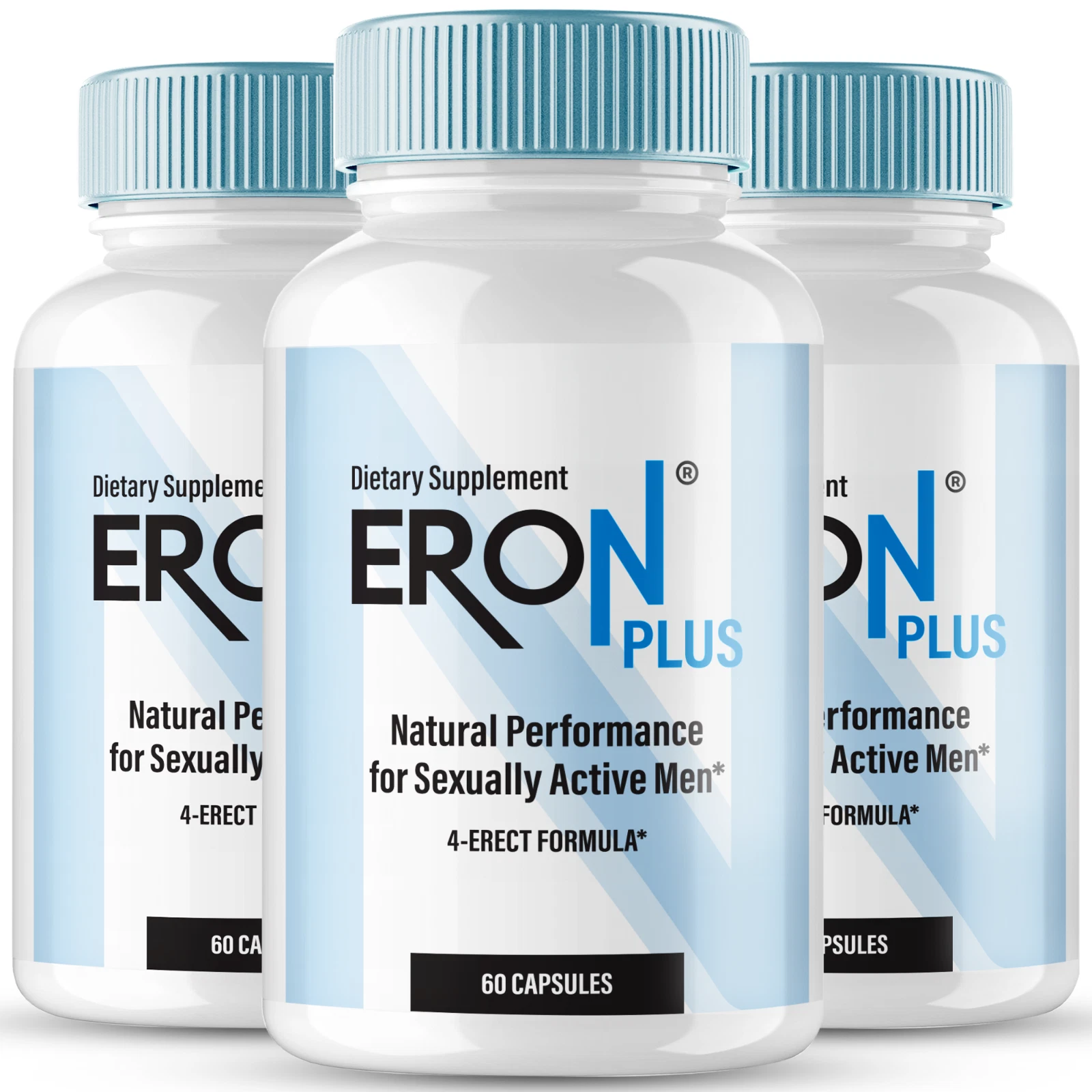 (3 Pack) Eron Plus Male Capsules, EronPlus Performance Supplement Pills for Men