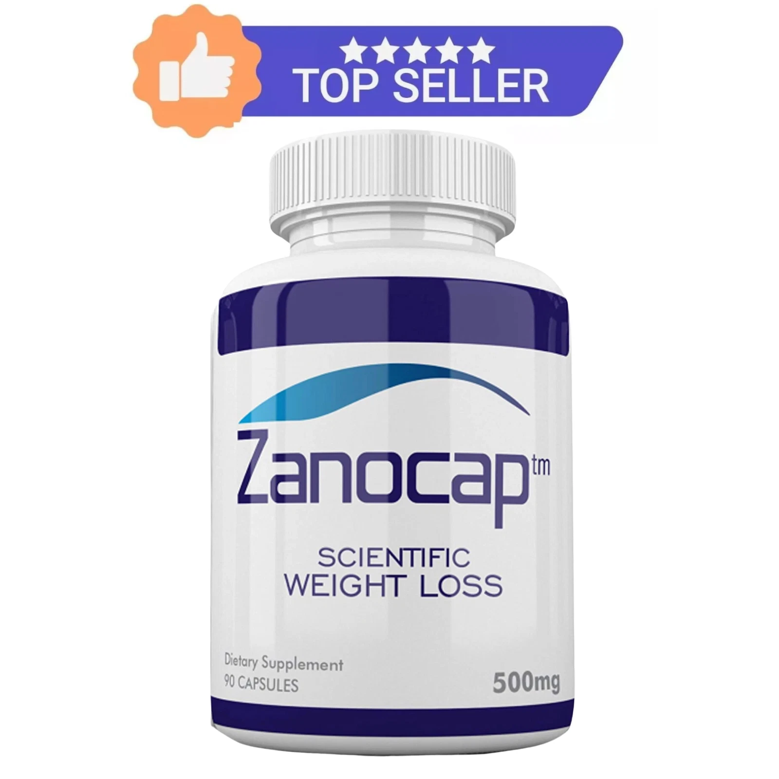 Zanocap Weight Loss Capsules 90ct Appetite Suppressant, Boost Energy & Control