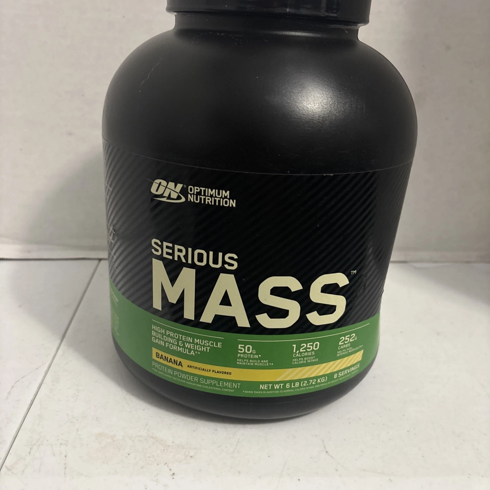 Optimum Nutrition Serious Mass Banana Protein Powder - 96oz